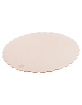 Dřevěná podložka pod dort silná - 50 cm