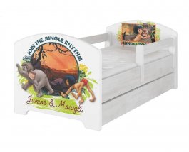 Postel 160/80 cm Kniha džunglí + šuplík produkt