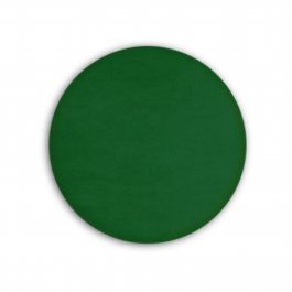 Čalouněný panel - kolo prům.20 cm, lahvově zelená