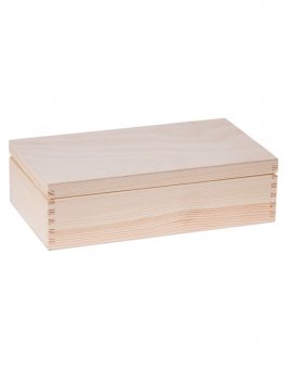 Krabička dřevěná 28x16x8 cm