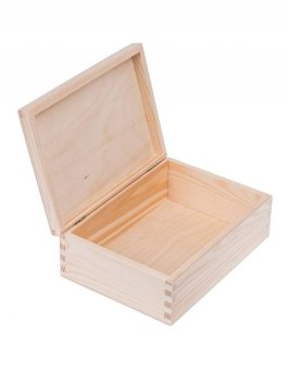 Zvětšit Krabička dřevěná - 22x16x8 cm