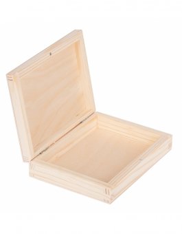 Krabička dřevěná 16x12,5x4 cm na magnet