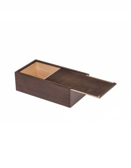 Dřevěná krabička na kapesníky - 26x14x8,5 cm / TEMNÝ BRONZ