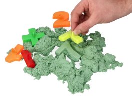 Kinetický písek zelený - 1 kg