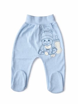 Kojenecké bavlněné polodupačky Teddy