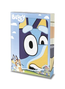 Dětské bavlněné povlečení Bluey 140 x 200+70 x 90 cm