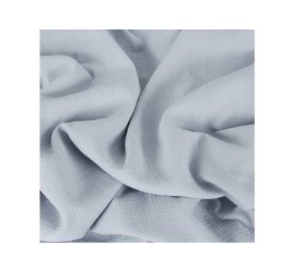 Mušelínové prostěradlo s gumkou 60x120 cm / šedá