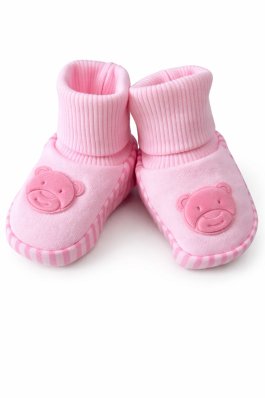 Zvětšit Kojenecké ponožky méďa růžové 0-6m