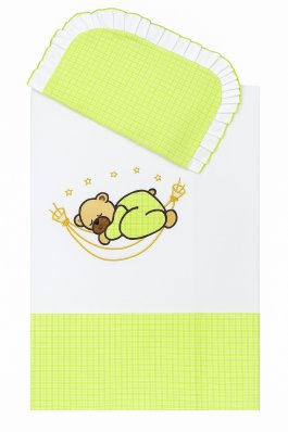 Zvětšit Vyšívaná sada do kočárku méďa na síti