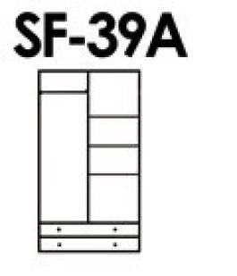 Skříň masiv borovice - SF 39