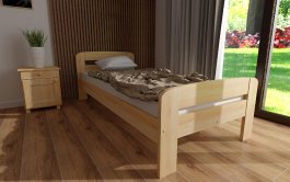 Zvětšit Zvýšená postel z masivu Andula 140 x 200 cm + rošt ZDARMA