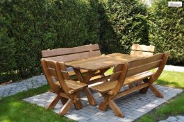Zahradní sestava B115 dub 160 cm