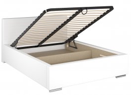 Čalouněná postel Maxima 200/200 cm s úložným prostorem losos