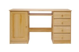 Zvětšit Psací stůl z masivu borovice BR104 136/75/48 cm