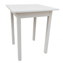 Stůl Loft 60 x 60 - bílá/ bílá