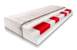Zvýšená postel Halle 140x200 cm + matrace Super-flex + rošt