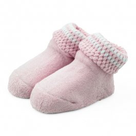 Kojenecké ponožky 0-6 měsíců TBS008 - růžová