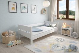 Zvětšit Dětská postel Tina bílá 160 x 80 cm + rošt ZDARMA Zvětšit Dětská postel Tina bílá 160 x 80 cm + rošt ZDARMA