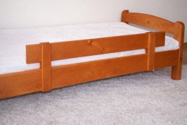 Univerzální ochranná bariérka z masivu 100 cm - olše