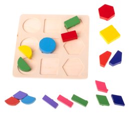 Dřevěná vzdělávací hračka - tvary