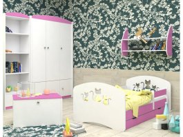 Postel Xenie 180/90 cm + šuplík + matrace