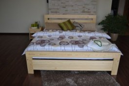 Postel  Amor 160/200 cm s roštem masiv 3,5 cm