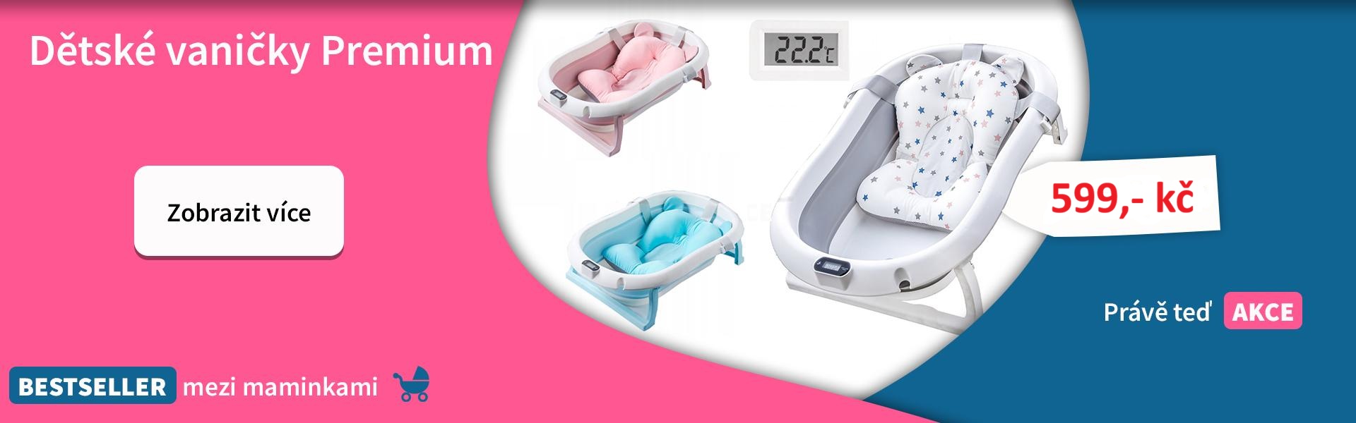 Dětská silikonová vana + polštářek - TOP CENA !!!